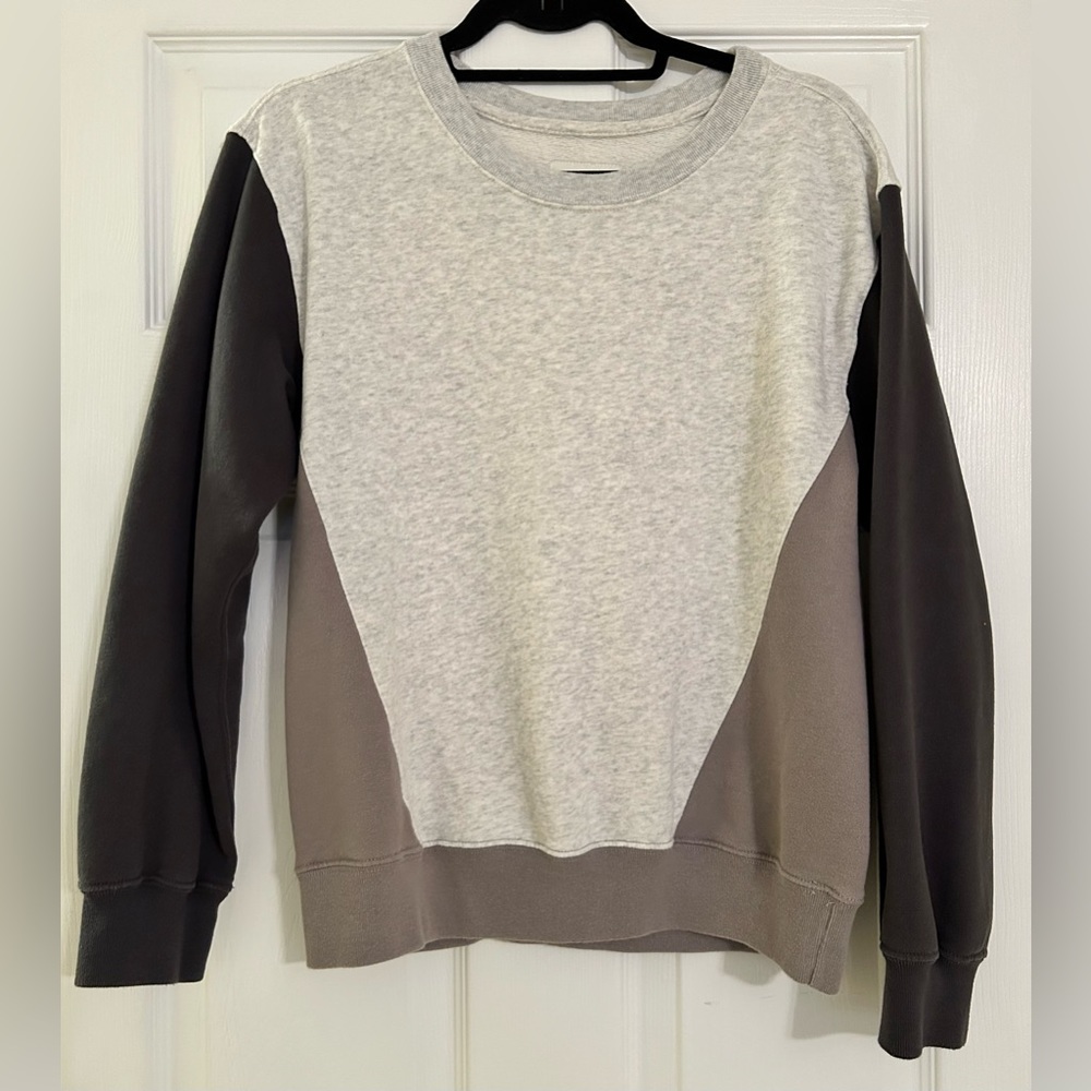 Color block Crewneck Sweatshirt